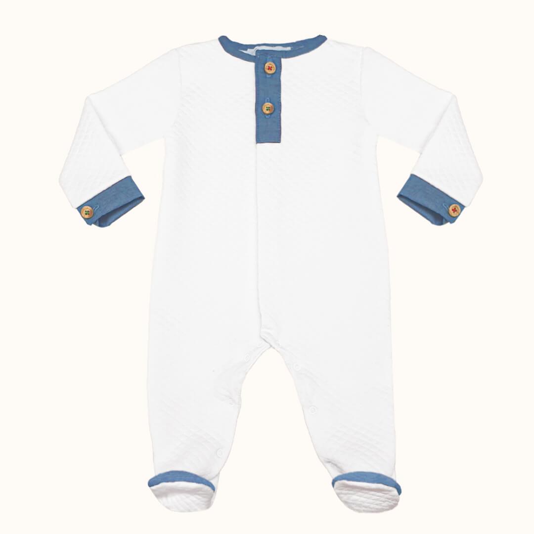 Babygrow Denim 2 Azul - Pim-Pam-Pum Baby