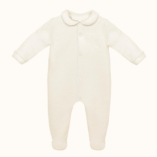 Babygrow Diamante Bege - Pim-Pam-Pum Baby