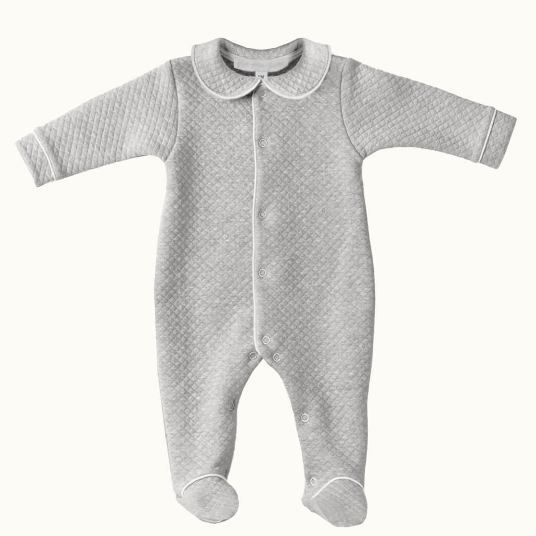 Babygrow Diamante Bege - Pim-Pam-Pum Baby