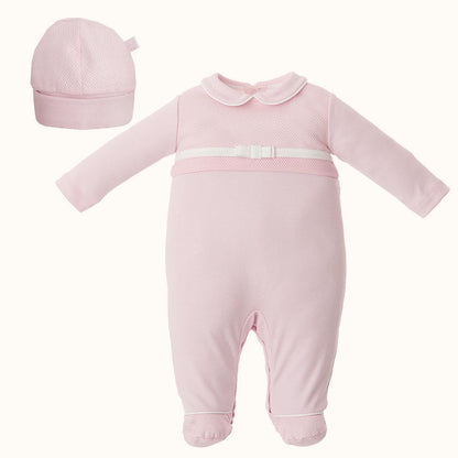 Babygrow e Gorro Party Rosa - Pim-Pam-Pum Baby