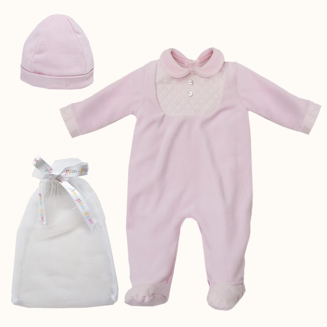 Babygrow e Gorro Princesa - Pim-Pam-Pum Baby