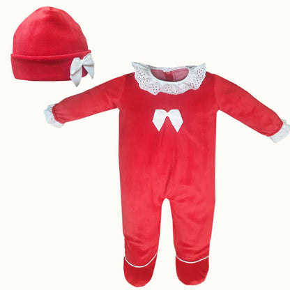 Babygrow + Gorro Sublime Natal - Pim-Pam-Pum Baby