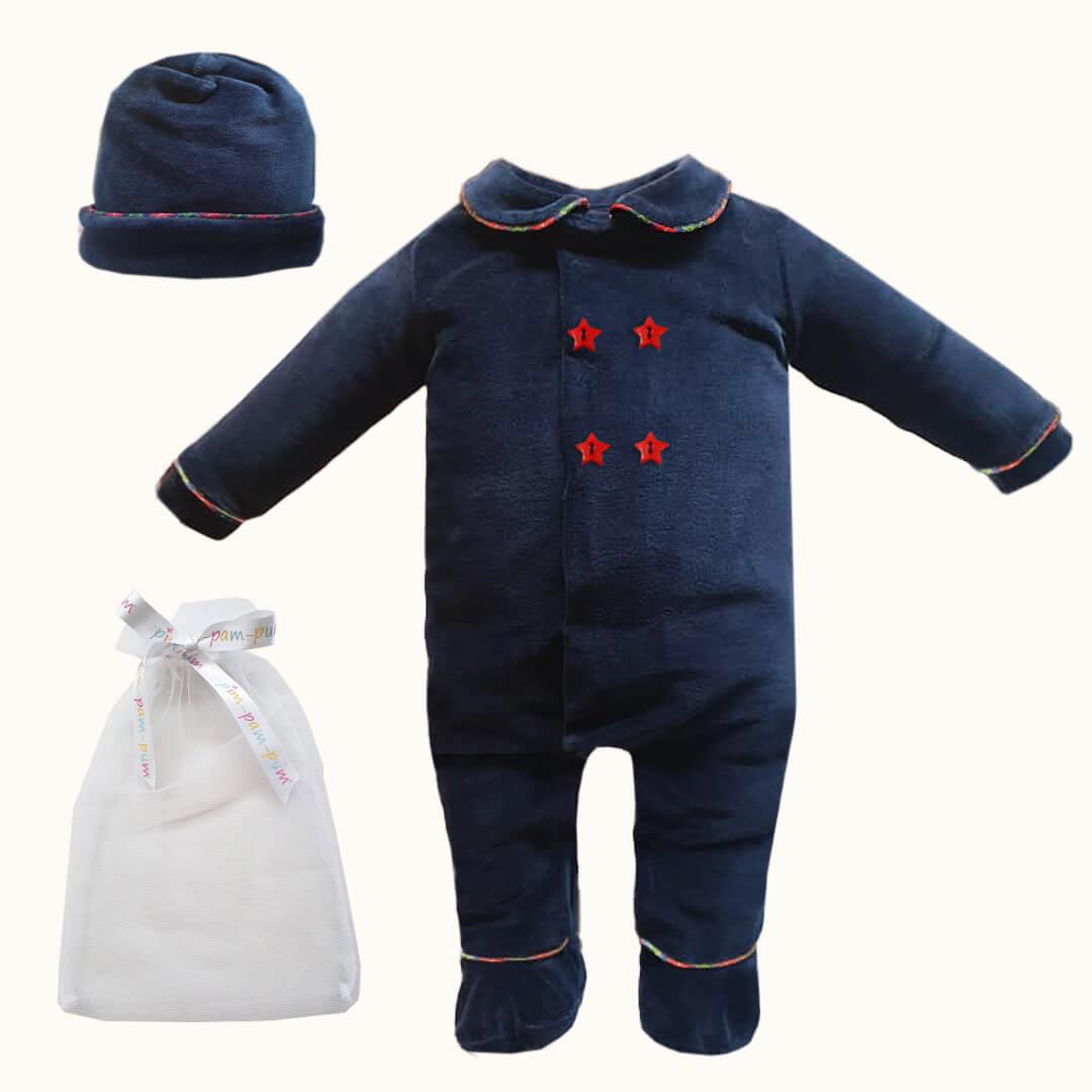 Babygrow + Gorro Sweet Natal - Pim-Pam-Pum Baby