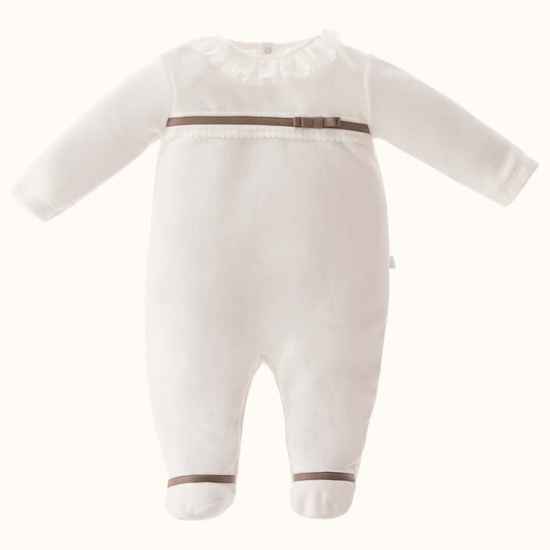 Babygrow Romantic 1 Bege - Pim-Pam-Pum Baby