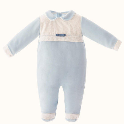 Babygrow Romantic 2 Azul - Pim-Pam-Pum Baby