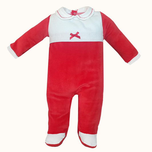 Babygrow Romantic Natal Menina - Pim-Pam-Pum Baby