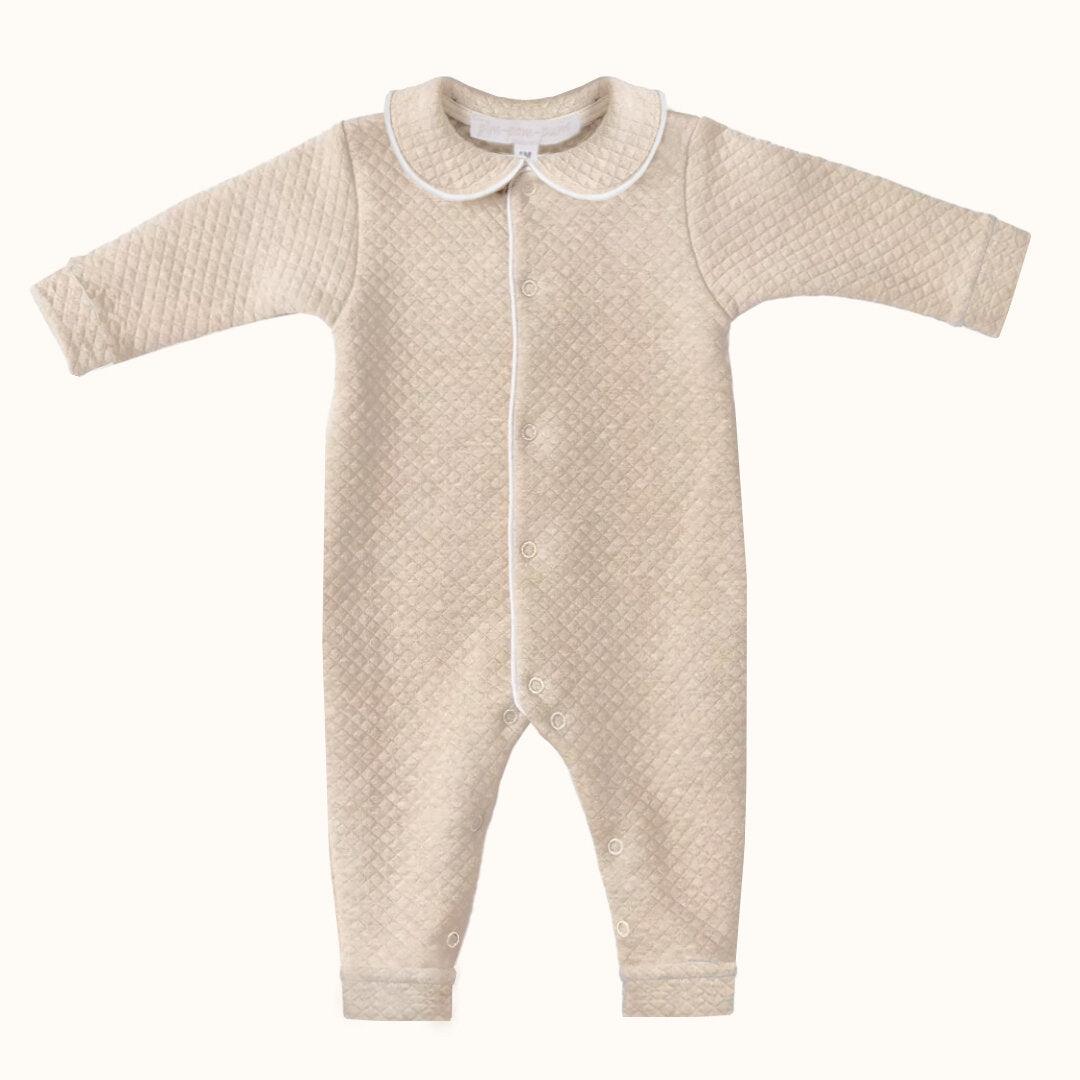 Babygrow sem Pés Diamante Neutros - Pim-Pam-Pum Baby