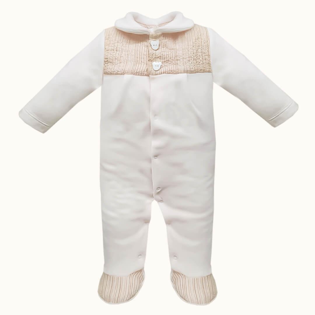 Babygrow Teddy 2 Bege - Pim-Pam-Pum Baby