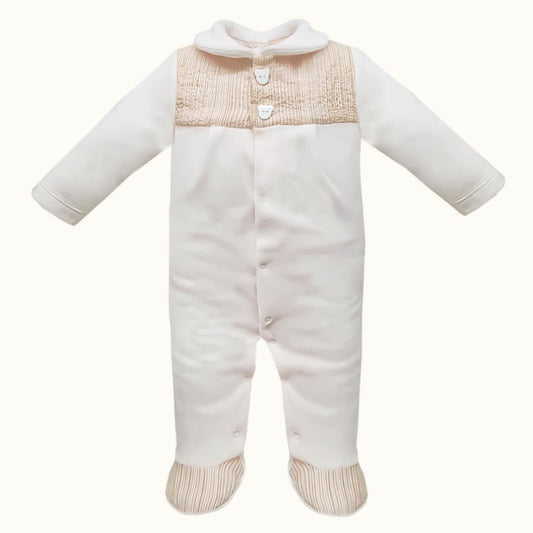 Babygrow Teddy 2 Bege - Pim-Pam-Pum Baby