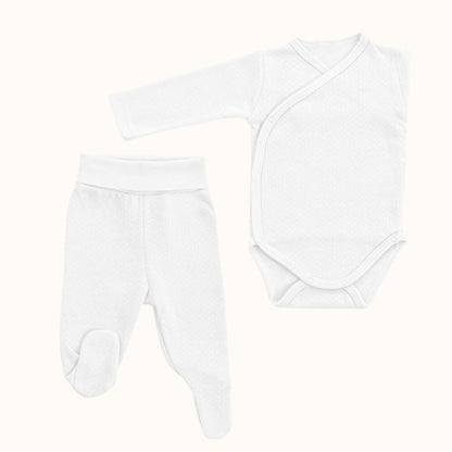 Body e Calça Sweet Branco - Pim-Pam-Pum Baby