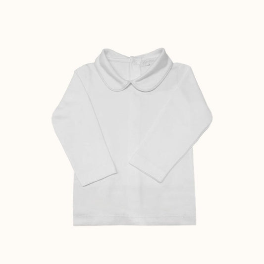 Camisola de Gola Redonda Bonny Branco Inverno - Pim-Pam-Pum Baby