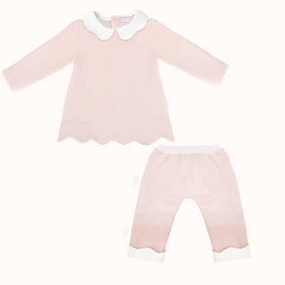 Conjunto de 2 Peças Sem Pés Diamante Rosa Velho - Pim-Pam-Pum Baby