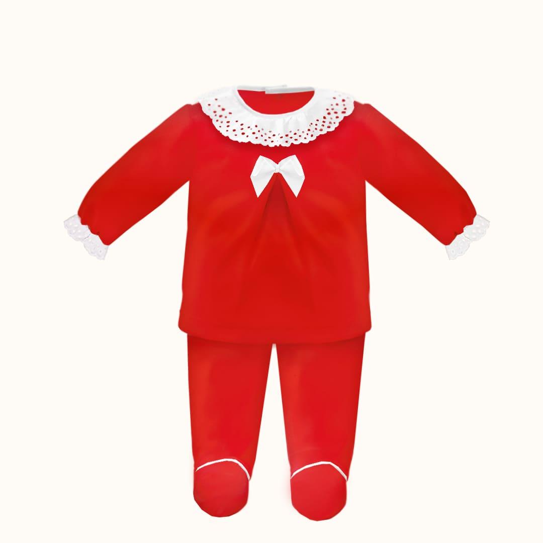 Conjunto de 2 Peças Sublime Natal Vermelho - Pim-Pam-Pum Baby