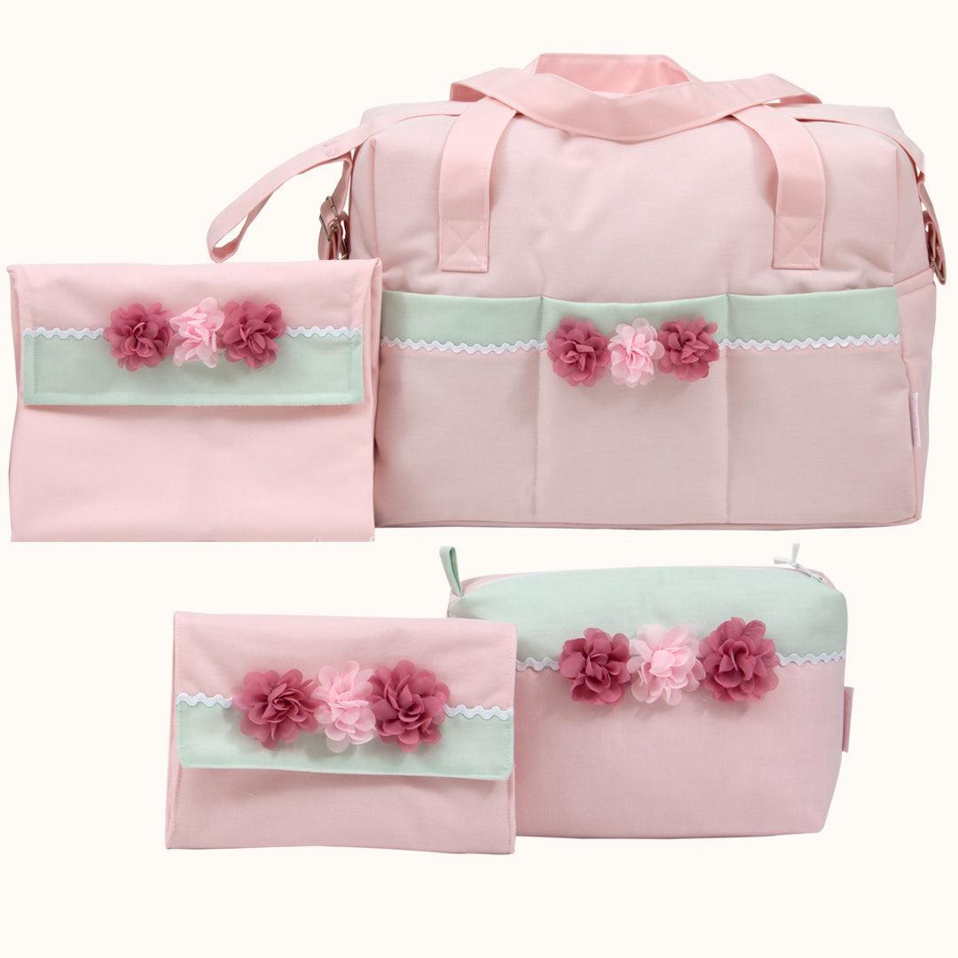 Conjunto de Rua Jardim Rosa/Verde - Pim-Pam-Pum Baby