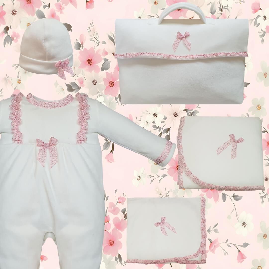 Conjunto Primeira Roupa Glamour - Pim-Pam-Pum Baby