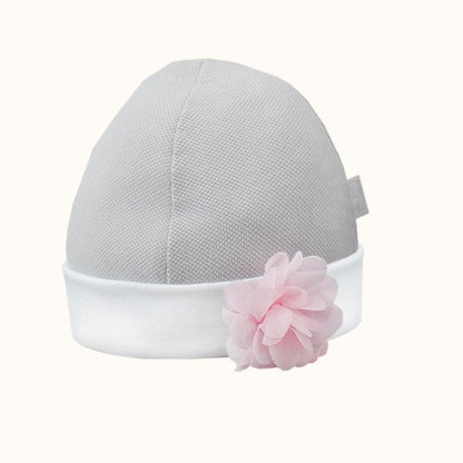 Conjunto Primeira Roupa Jardim Branco/Cinza - Pim-Pam-Pum Baby