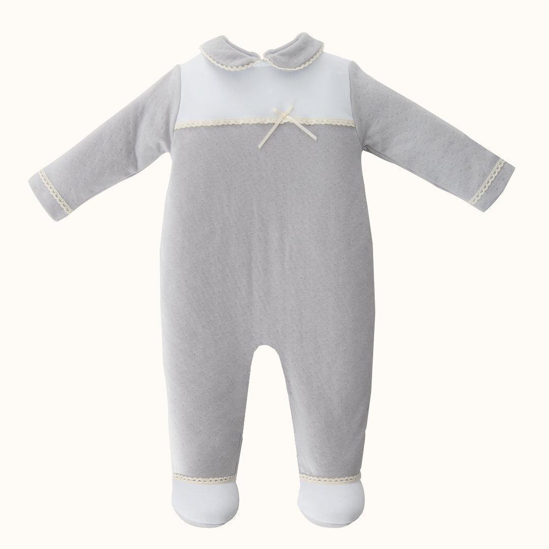 Conjunto Primeira Roupa Mimo Cinza - Pim-Pam-Pum Baby