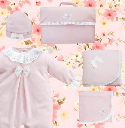 Conjunto Primeira Roupa Sublime Rosa - Pim-Pam-Pum Baby