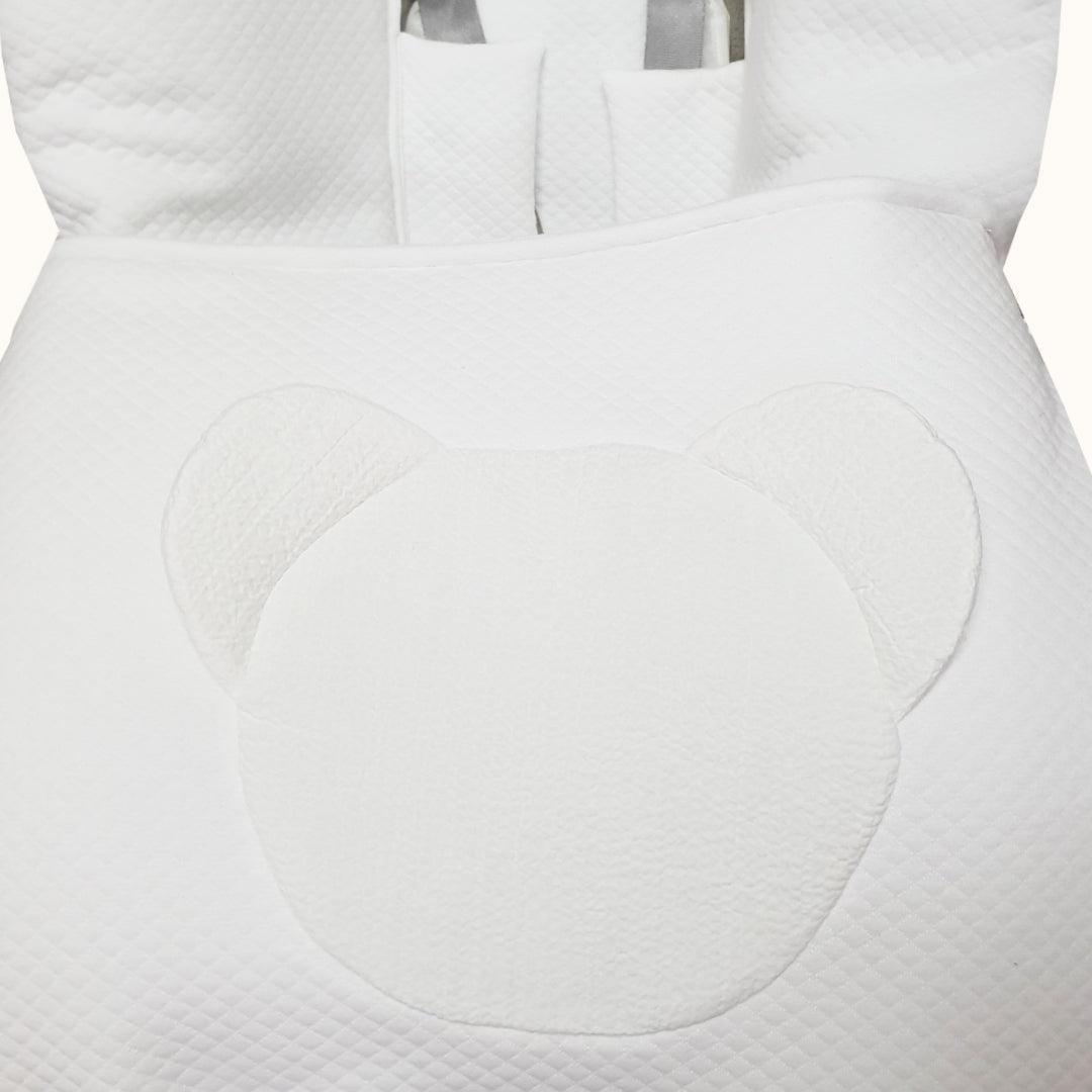 Forra Babycoque Teddy Branca - Pim-Pam-Pum Baby