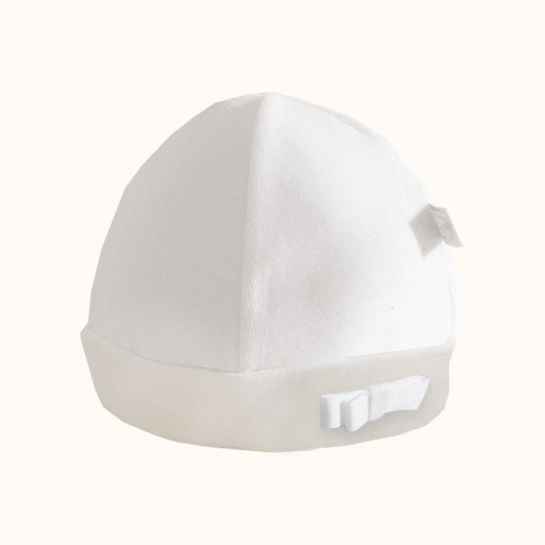 Gorro Romantic Branco - Pim-Pam-Pum Baby