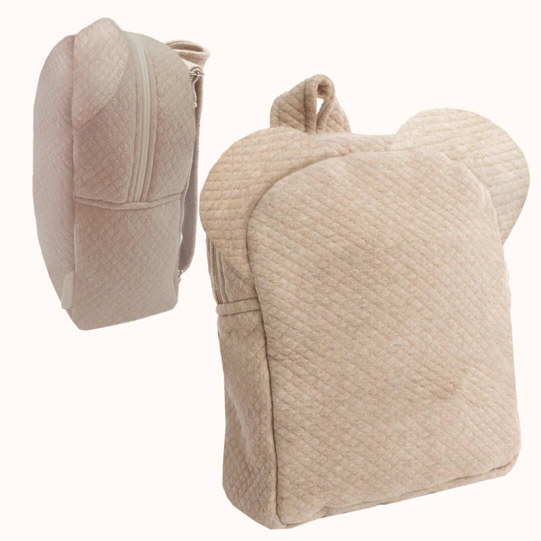 Mochila Criança Diamante Camel - Pim-Pam-Pum Baby