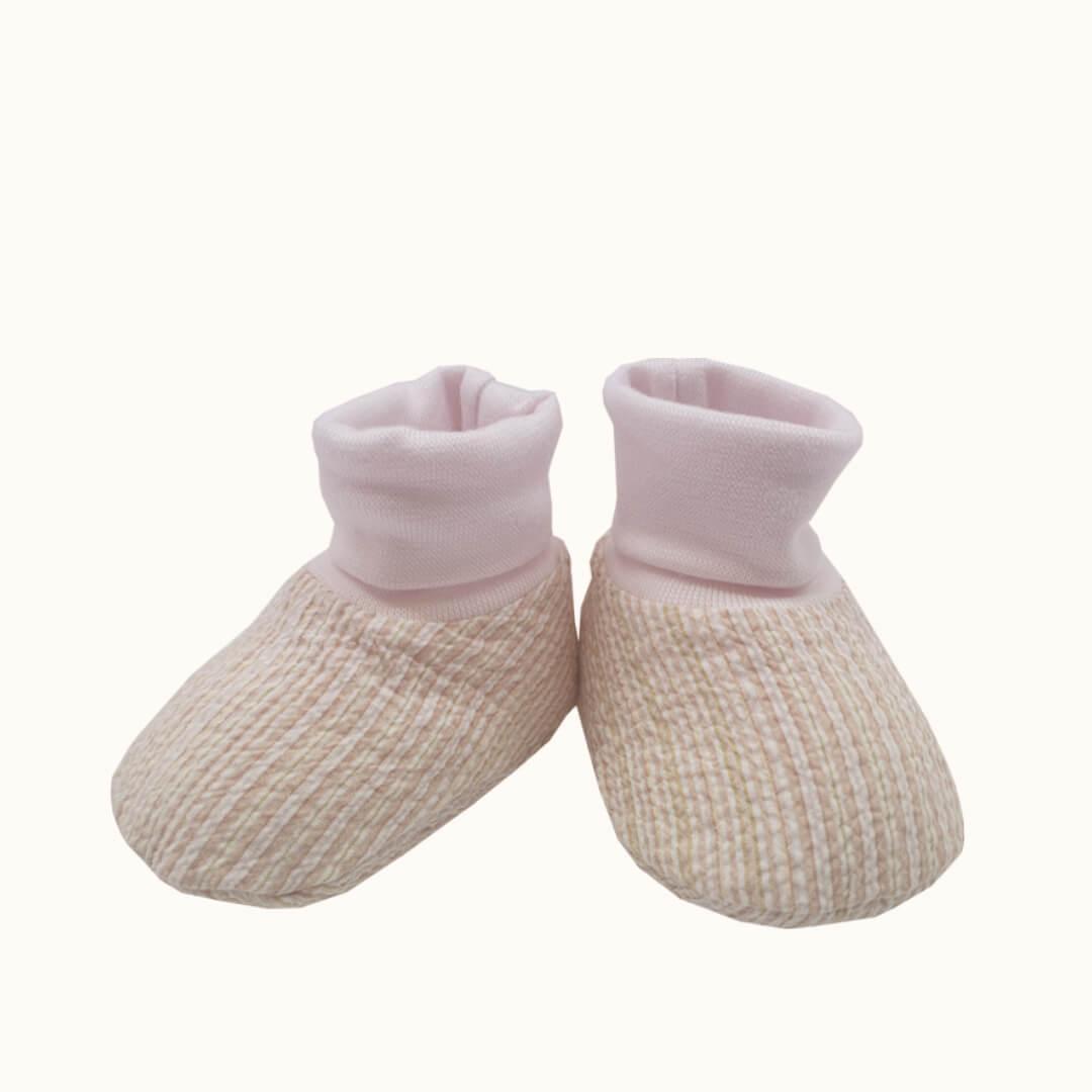 Pantufas Teddy Rosa - Pim-Pam-Pum Baby