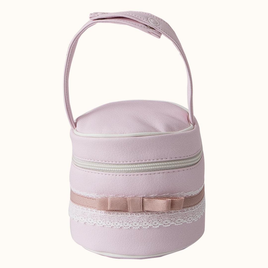 Porta Chupetas Romantic Rosa - Pim-Pam-Pum Baby