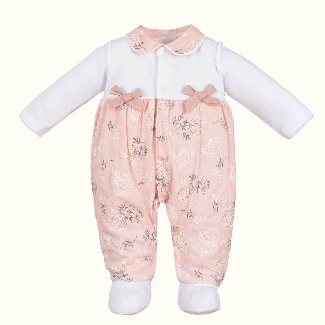 Primeira Roupa Mini Country Coral - Pim-Pam-Pum Baby