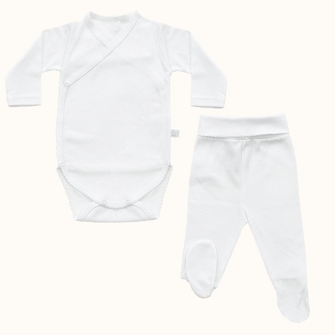 Primeira Roupa Mini Country Coral - Pim-Pam-Pum Baby