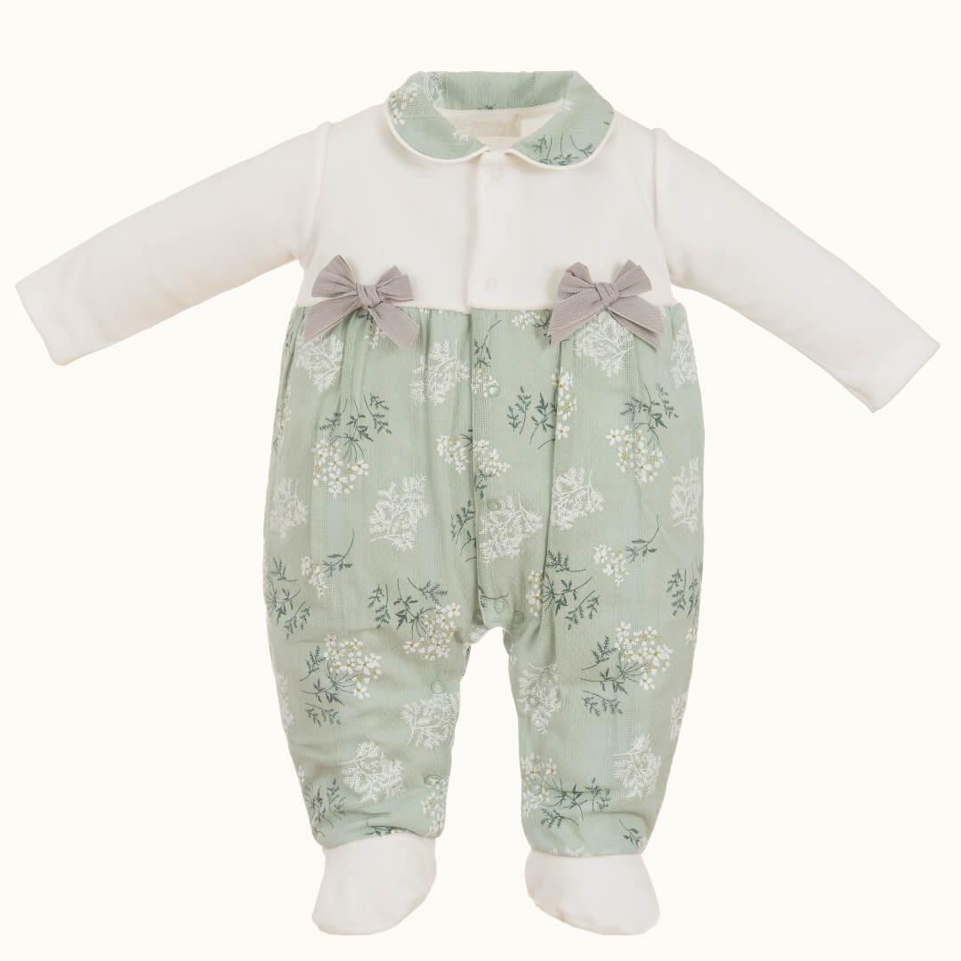 Primeira Roupa Mini Country Verde - Pim-Pam-Pum Baby