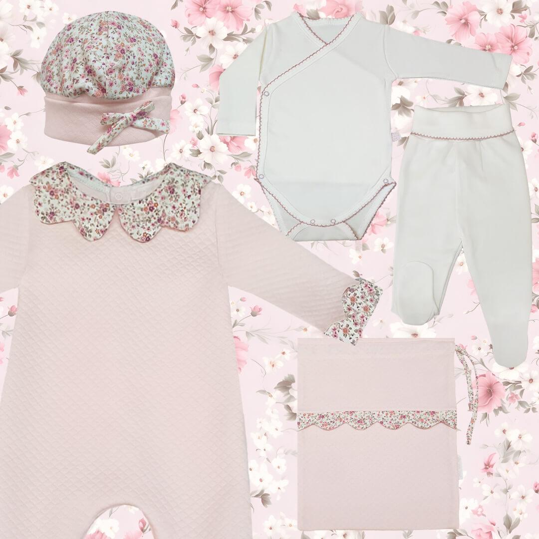 Primeira Roupa Mini Florzinhas 2 - Pim-Pam-Pum Baby