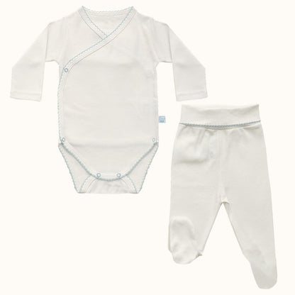 Primeira Roupa Mini Romantic 2 Azul - Pim-Pam-Pum Baby