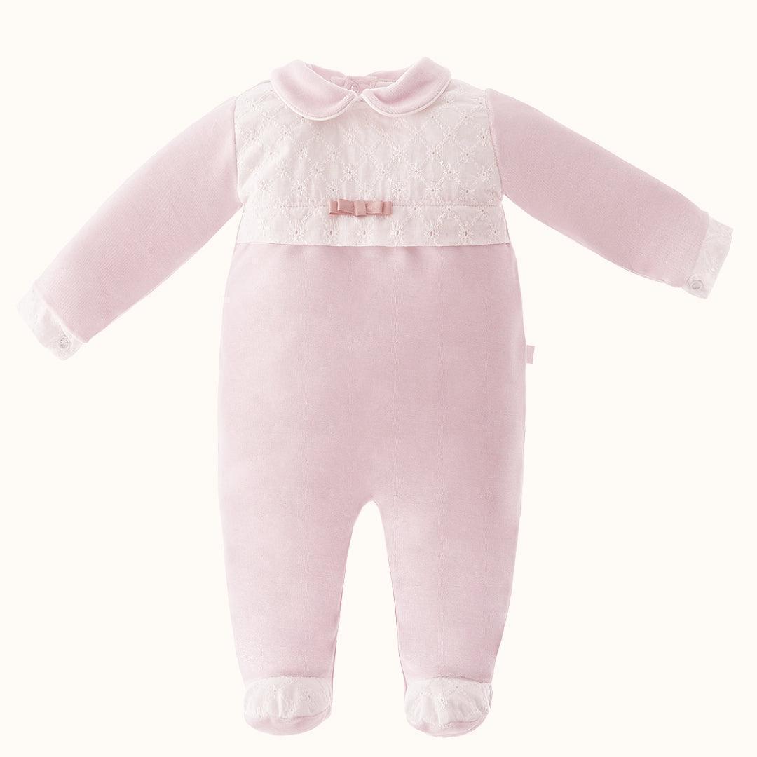 Primeira Roupa Mini Romantic 2 Rosa - Pim-Pam-Pum Baby