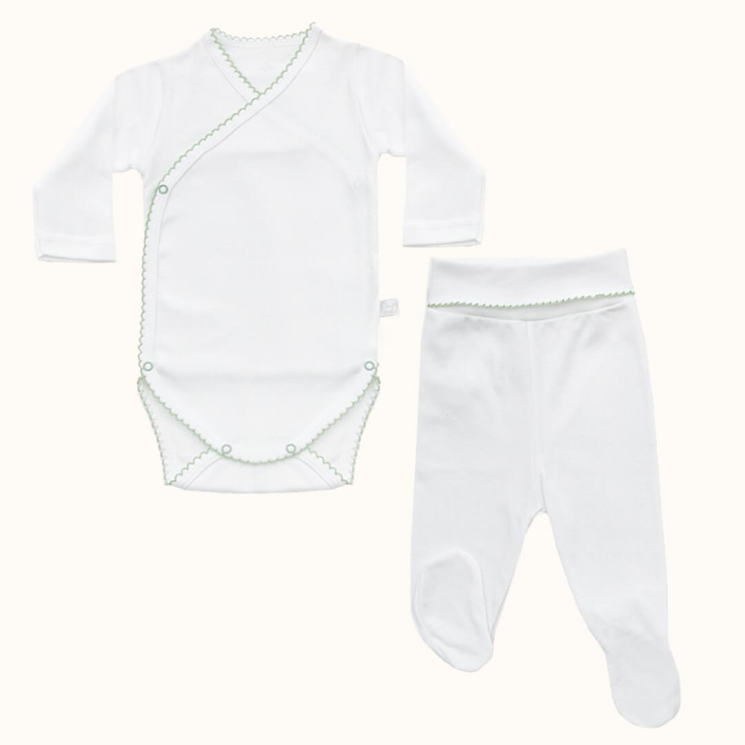 Primeira Roupa Mini Sweet Verde - Pim-Pam-Pum Baby