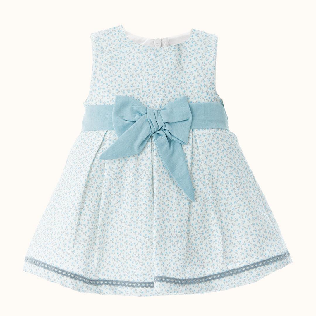 ✿ Vestido Flowers Azul - Pim-Pam-Pum Baby